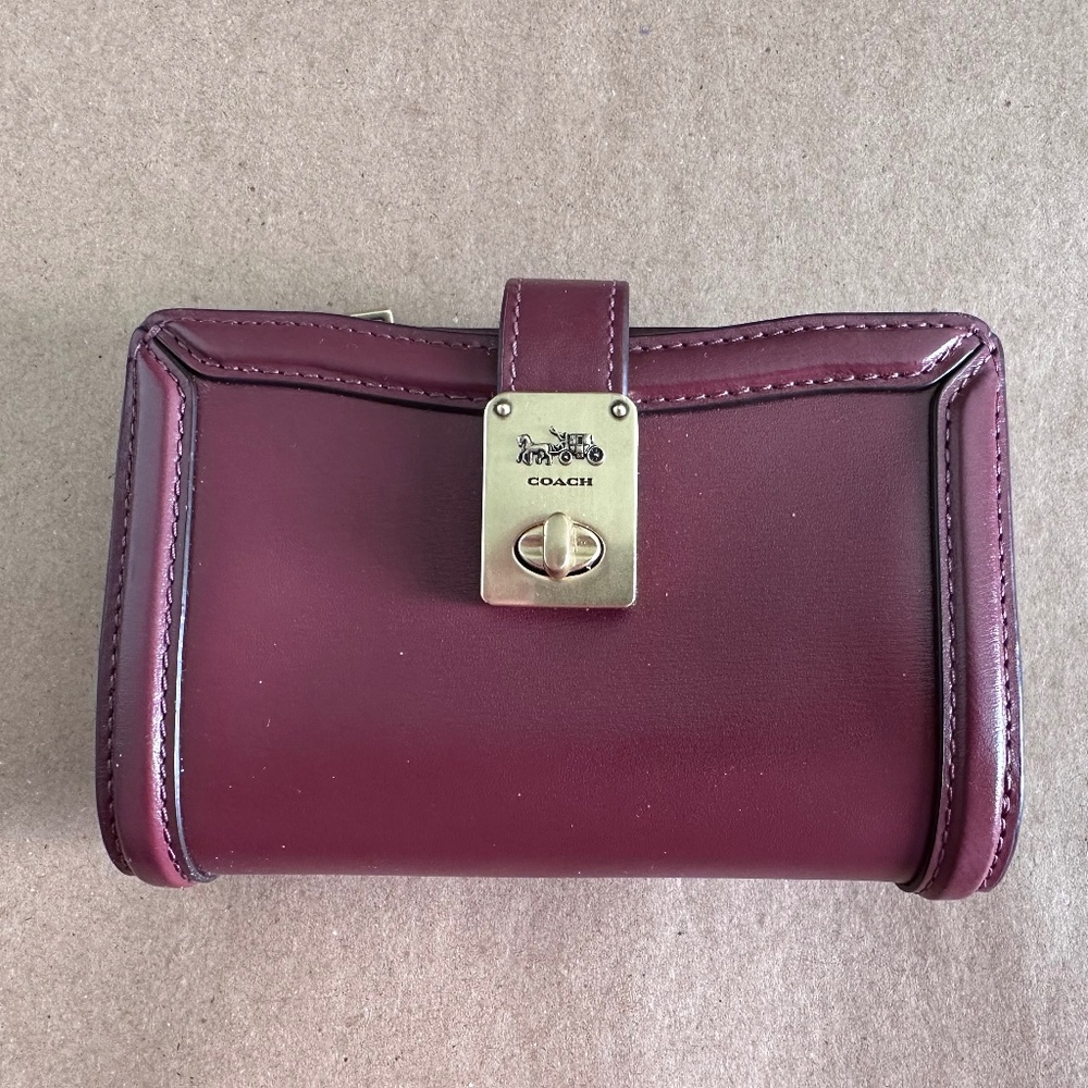 Coach Hutton Leather Wallet - Picture 2 of 6